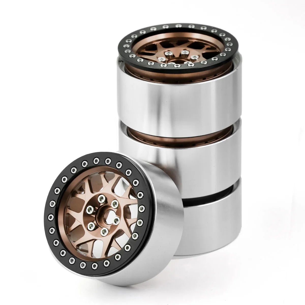 Wheel Rim Rc - 4PCS CNC Aluminum 2.2