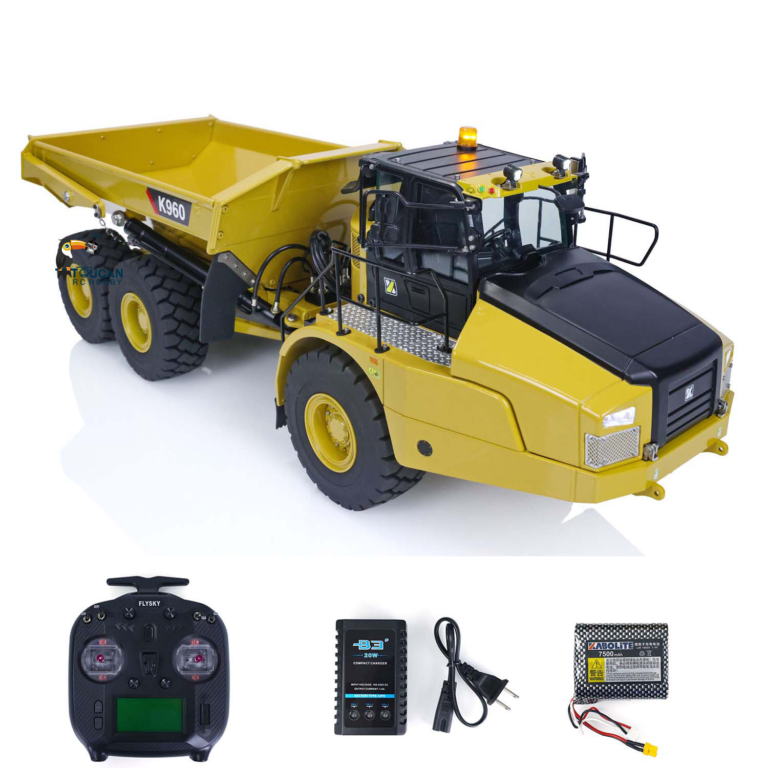 Rc Hobby Excavator - Kabolite K960 RC Articulated Truck Toys