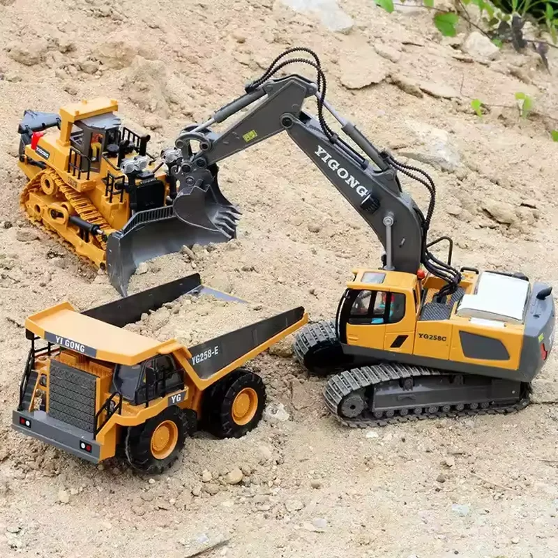 Rc Hobby Excavator - Kids' Best Christmas Gift! 1:24 2.4G