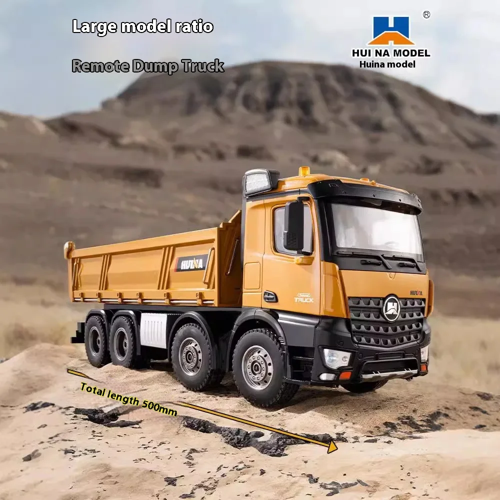 Huina 1536 RC Dump Truck 1/14  - Rc Hobby Excavator reseña y precio