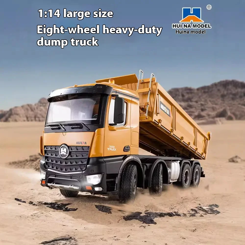 Huina 1536 RC Dump Truck 1/14  - Rc Hobby Excavator reseña y precio