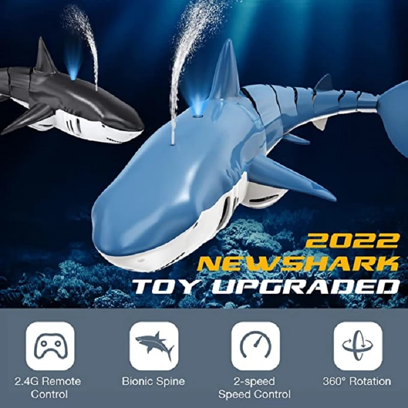 Intelligent Rc Shark Whale Wat - Rc Submarine Water reseña y precio