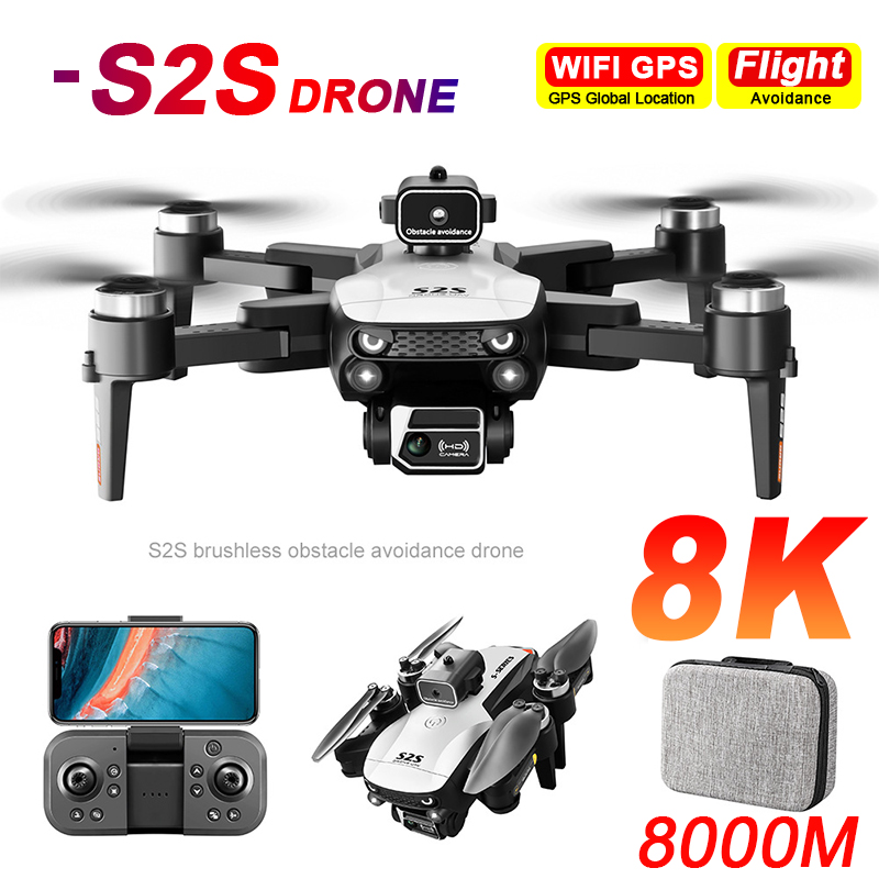 New S2S Drone 8K Professional  - Rc Hobby Wholesale reseña y precio