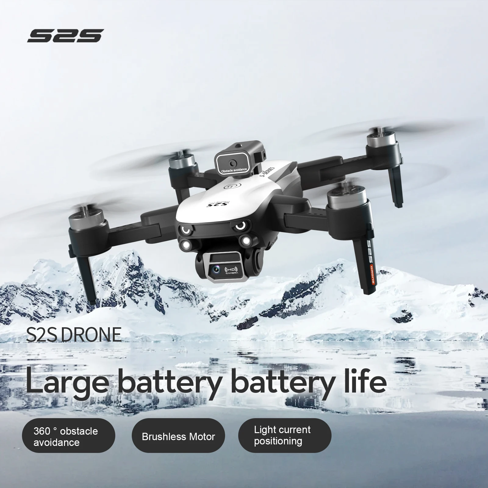 New S2S Drone 8K Professional  - Rc Hobby Wholesale reseña y precio