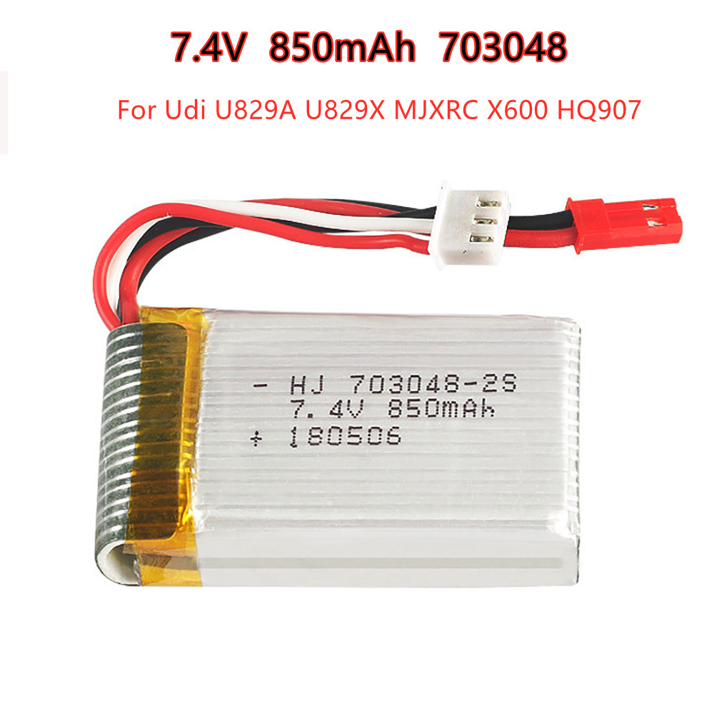 1-5pcs  2s 7.4V 850mAh 703048  - Rc Hobby Vehicles reseña y precio