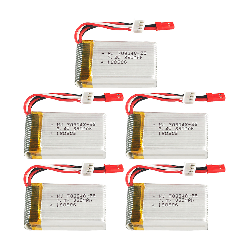 1-5pcs  2s 7.4V 850mAh 703048  - Rc Hobby Vehicles reseña y precio