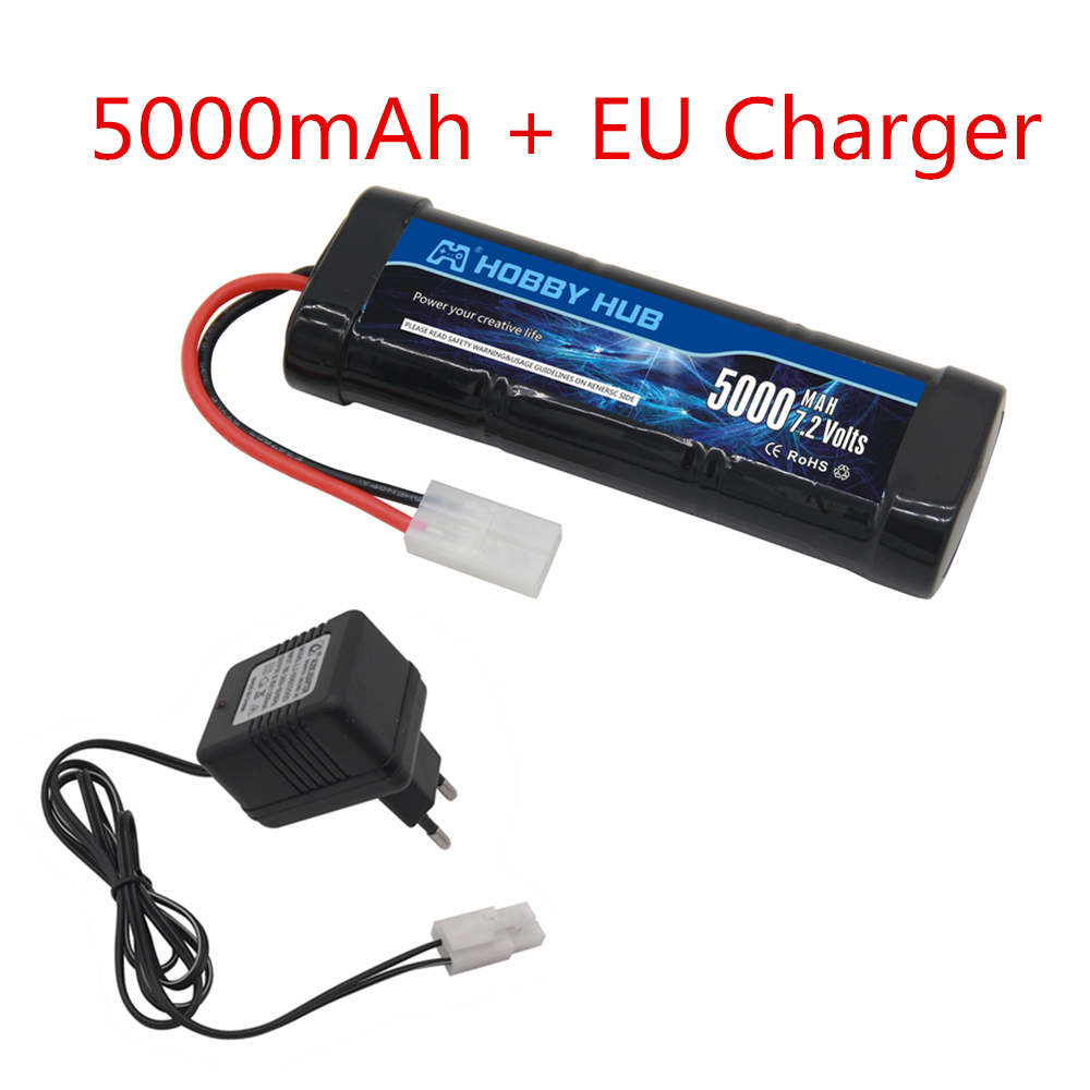 7.2V 5000mAh Ni-MH Battery Pac - Rc Hobby Vehicles reseña y precio