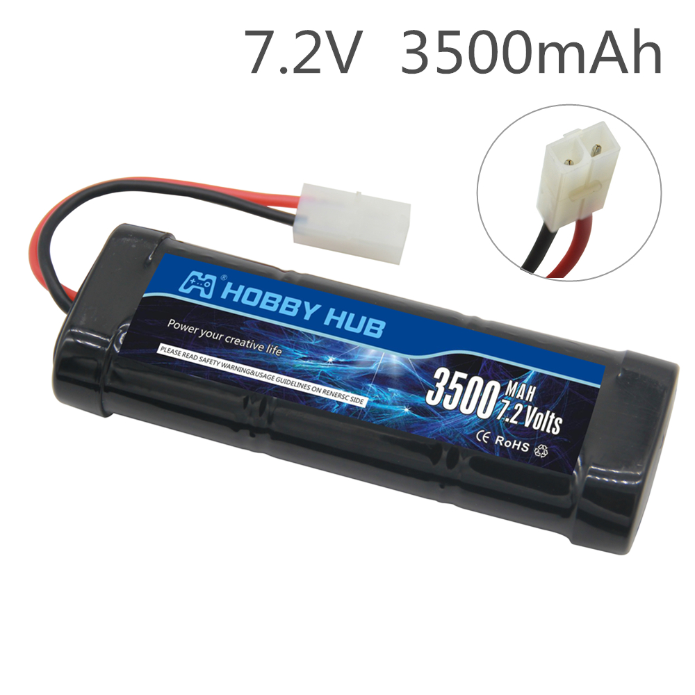7.2V 5000mAh Ni-MH Battery Pac - Rc Hobby Vehicles reseña y precio