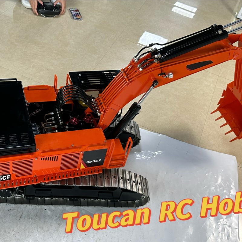 1/8 Metal Ripper of 385CF RC G - Rc Hobby Excavator reseña y precio