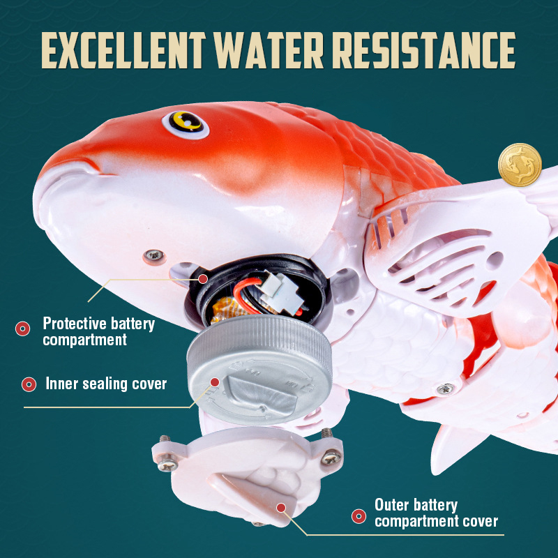 Smart Rc Fish Bionic Koi Fish  - Rc Submarine Water reseña y precio