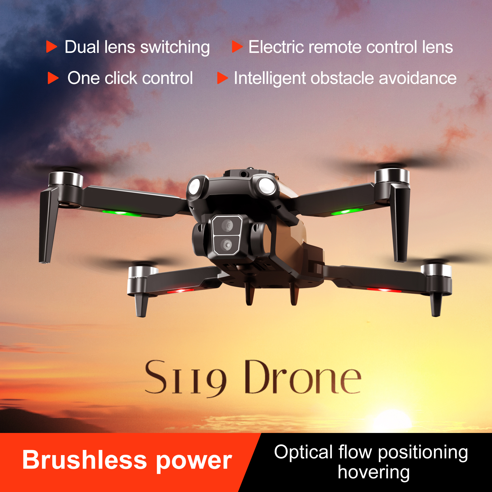 KBDFA Professional S119 Drone  - Rc Hobby Wholesale reseña y precio