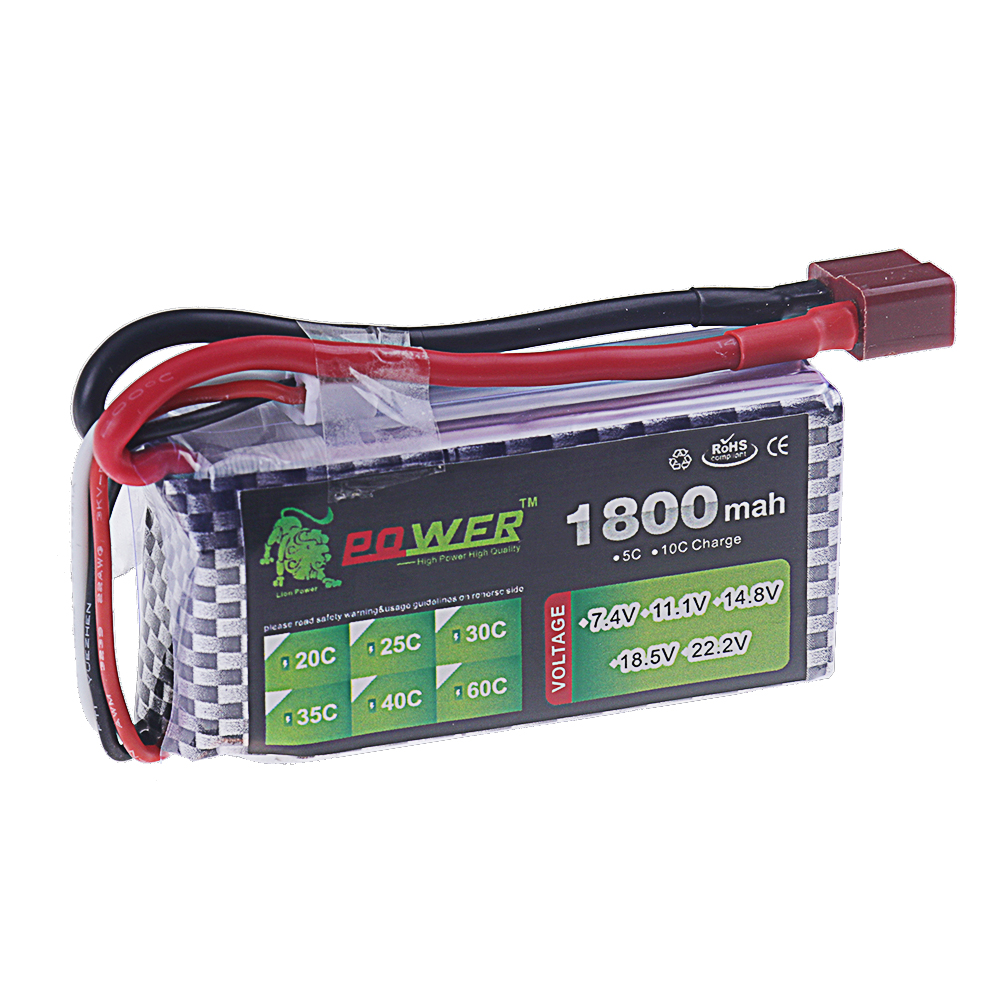 3S 11.1V Lipo Battery Deans T  - Rc Hobby Vehicles reseña y precio