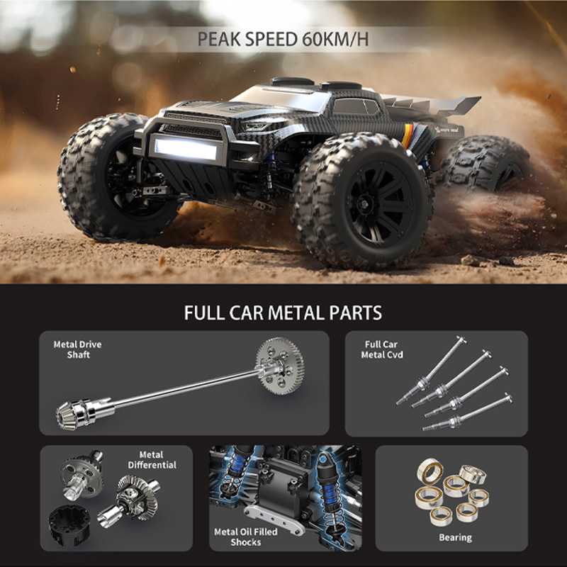 New MJX High-Speed Brushless R - Rc Hobby Dump Truck reseña y precio