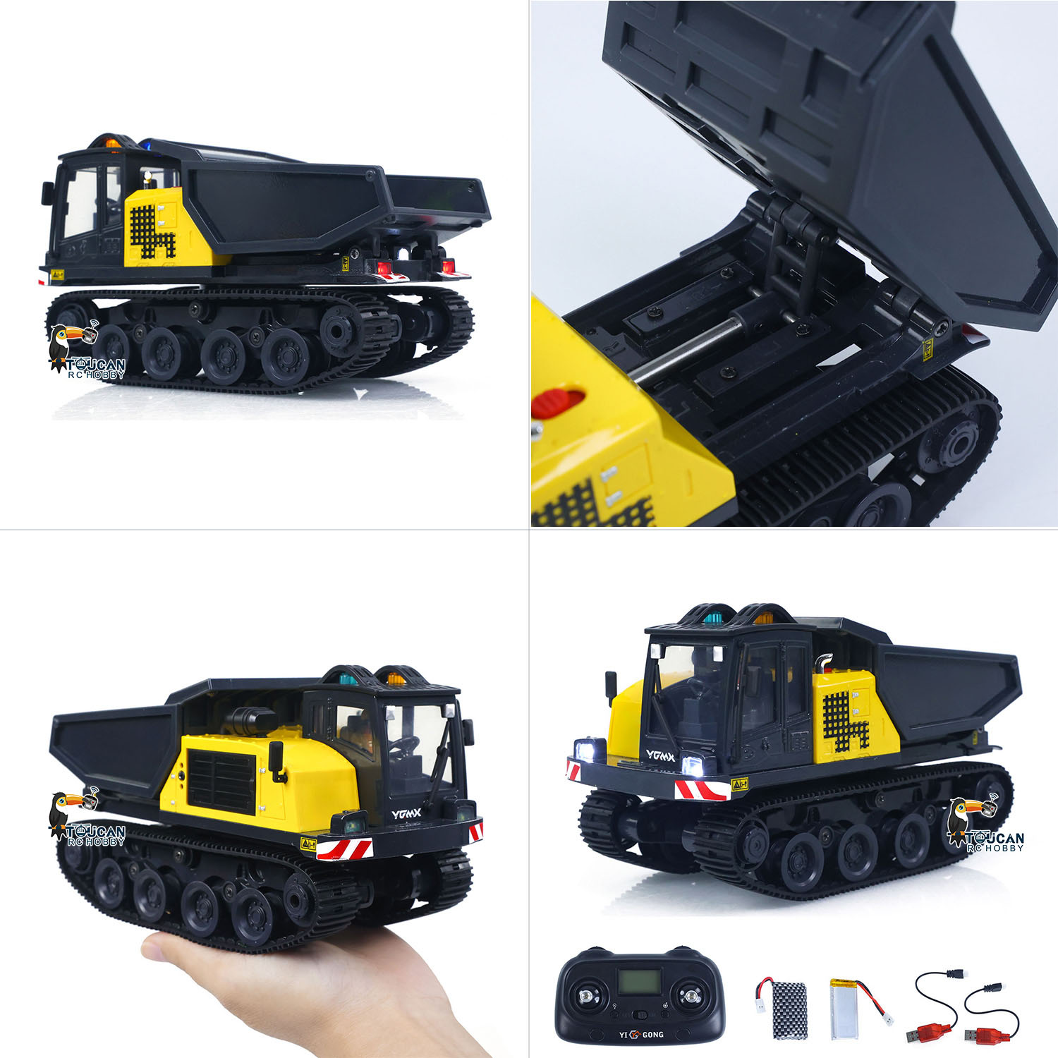 New 1/50 T14R RC Dumper K970 R - Rc Hobby Excavator reseña y precio