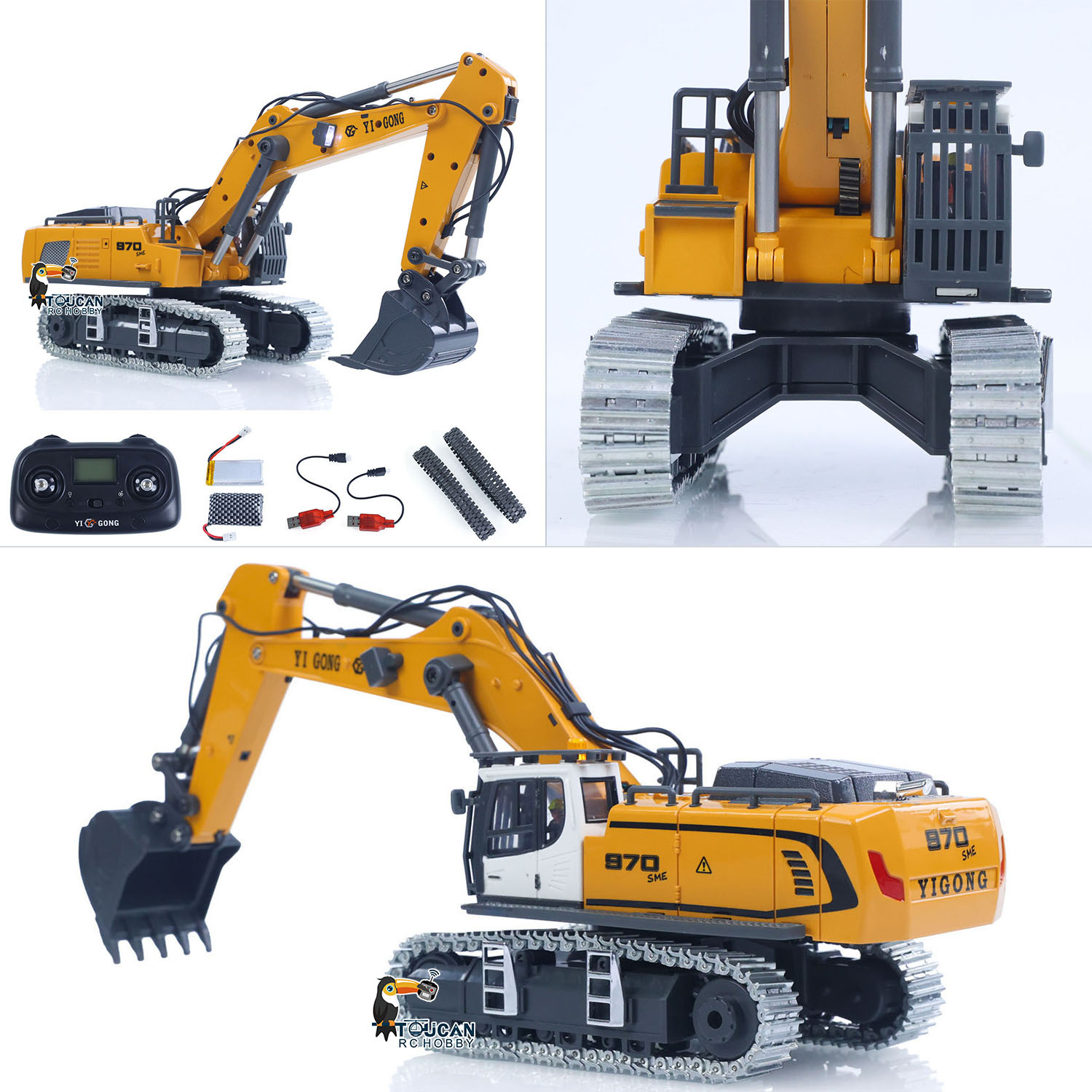 New 1/50 T14R RC Dumper K970 R - Rc Hobby Excavator reseña y precio