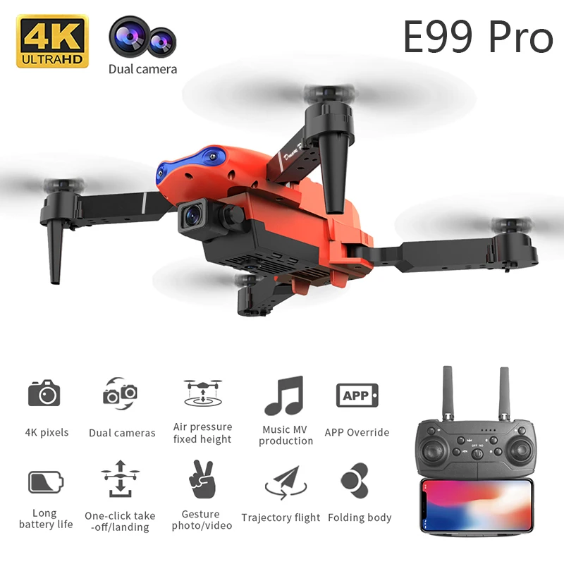 E99Pro Foldable RC Helicopter  - Rc Hobby Wholesale reseña y precio