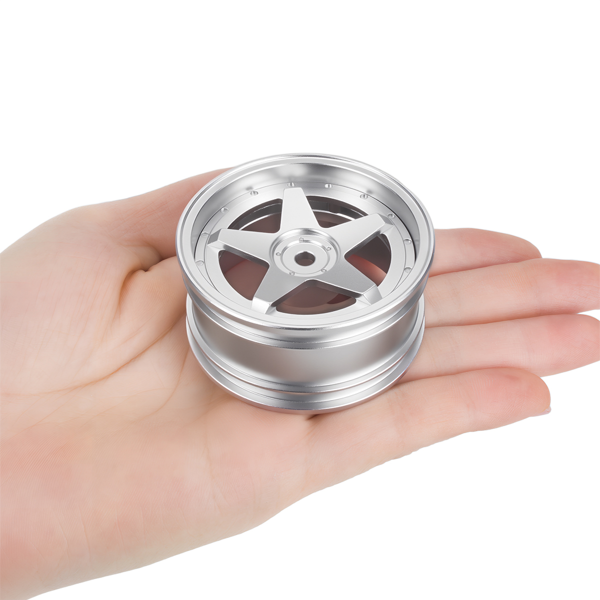 4Pcs Aluminum Wheel Hubs Rim 5 - Wheel Rim Rc reseña y precio