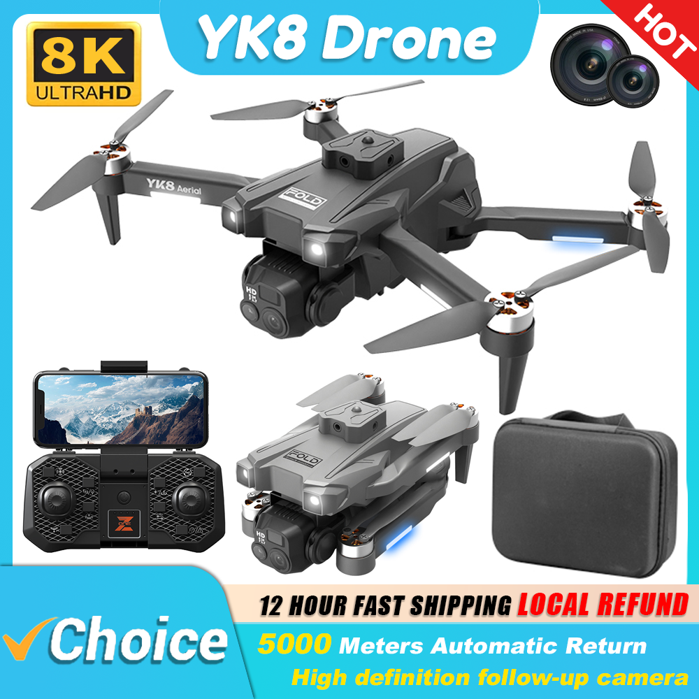New YK8 Drone 8K Brushless Mot - Rc Hobby Wholesale reseña y precio