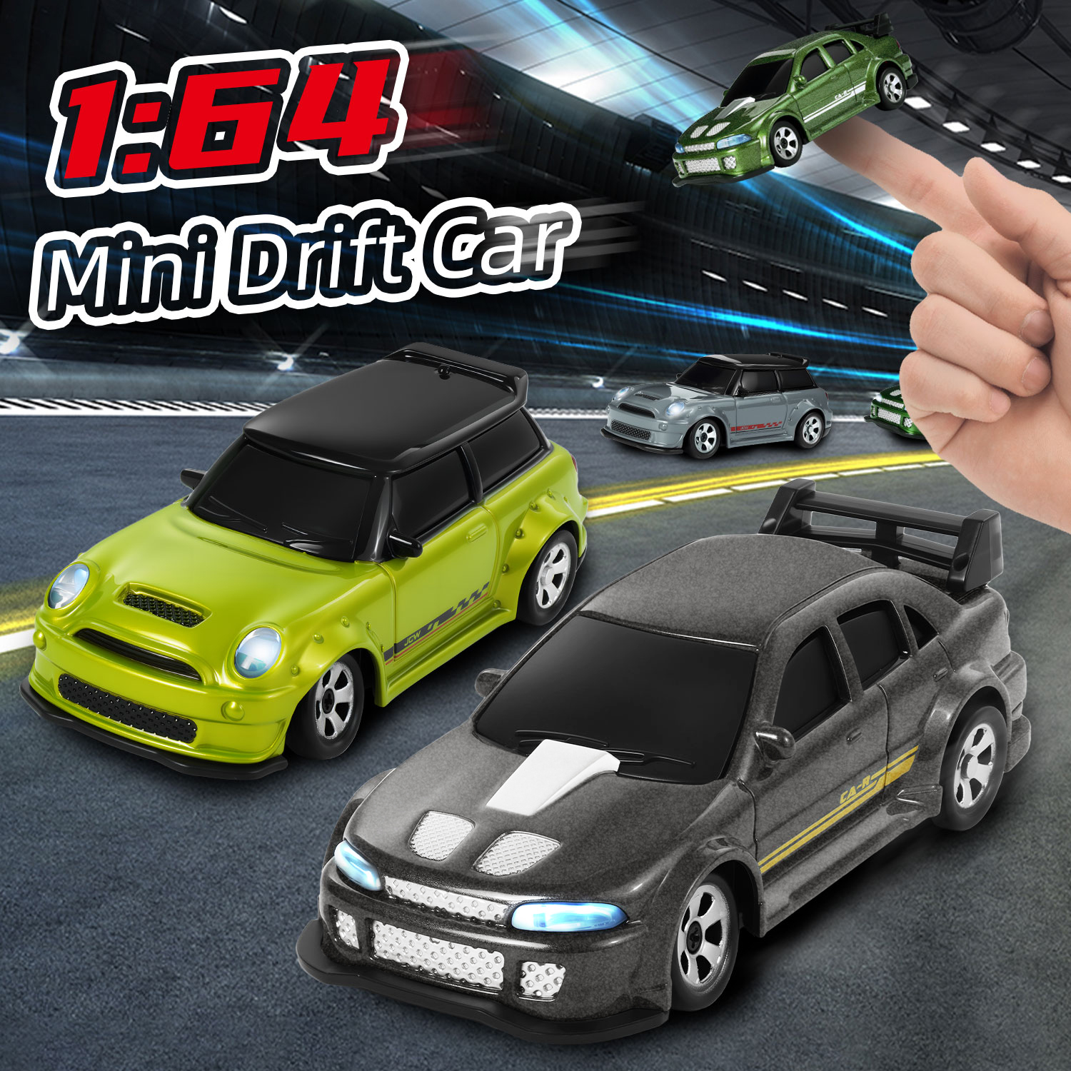 1:64 Desktop four-wheel drive  - Rc Hobbyking Shop reseña y precio