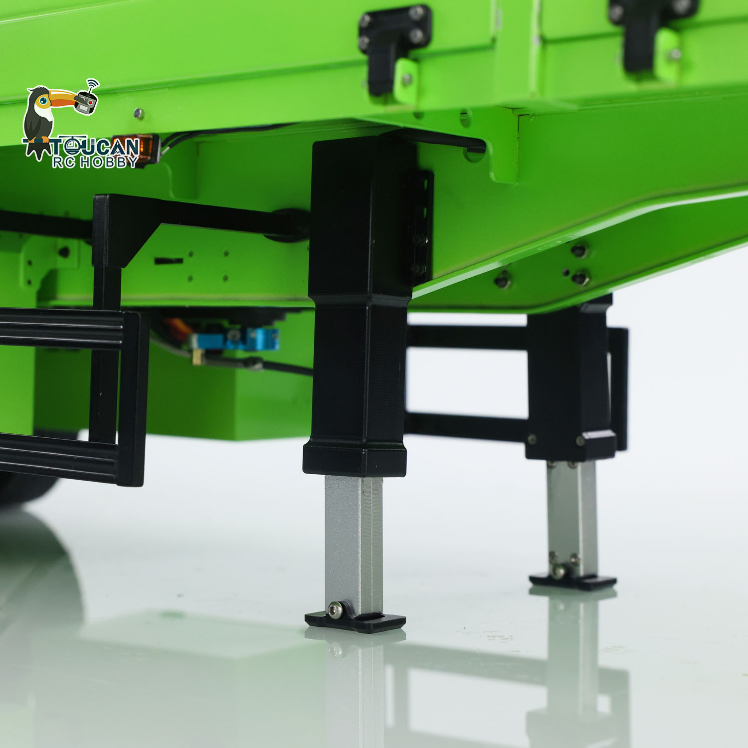 NEW 1/14 Metal Semi Trailer 3  - Rc Hobby Dump Truck reseña y precio