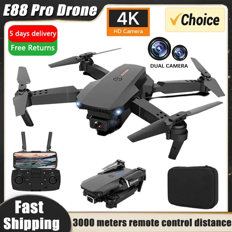 New E88Pro RC Drone 4K Profess - Rc Hobby Wholesale reseña y precio