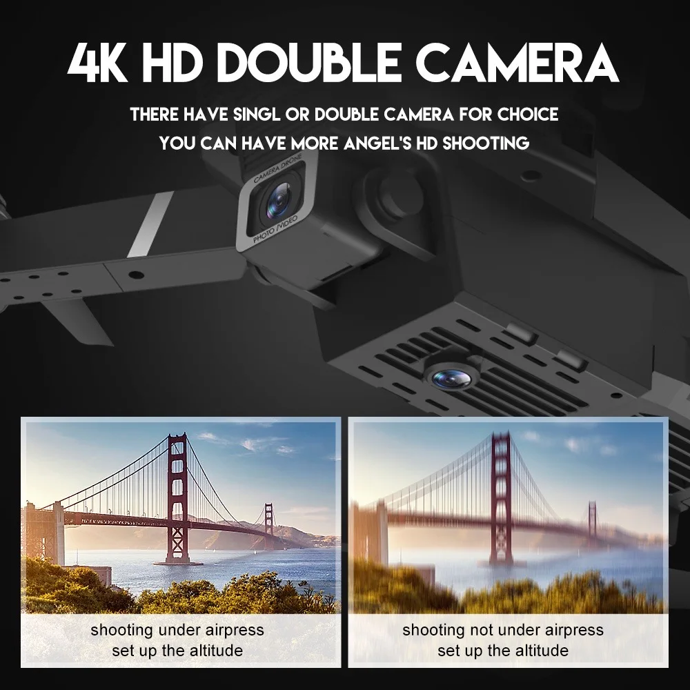 New E88Pro RC Drone 4K Profess - Rc Hobby Wholesale reseña y precio