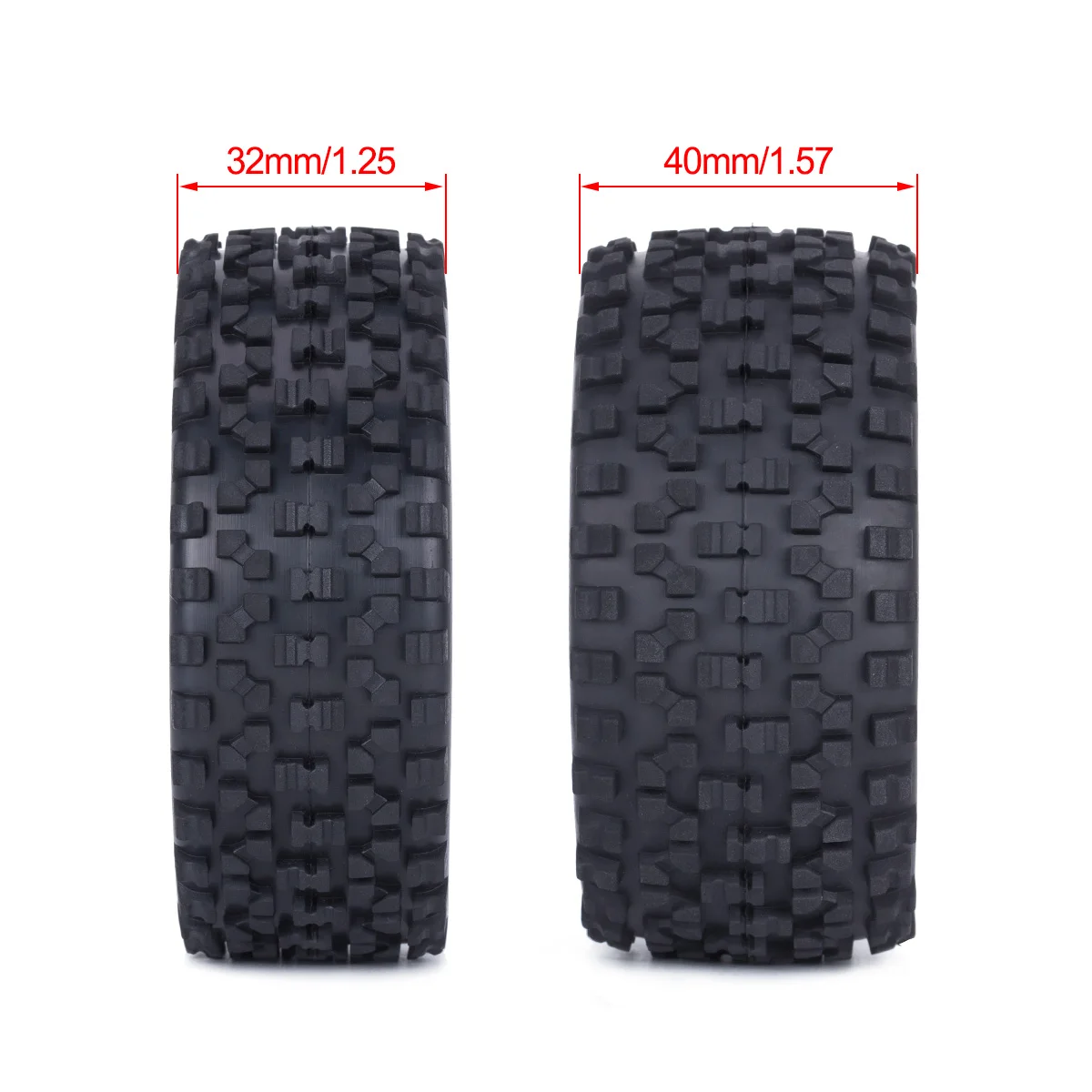 4 Pcs 88mm Buggy Tires Wheel T - Wheel Rim Rc reseña y precio