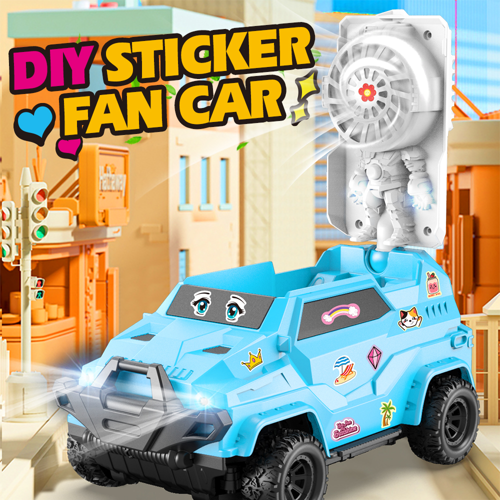 2.4G Rc Fan Car Diy Sticker Re - Rc Hobbyking Shop reseña y precio