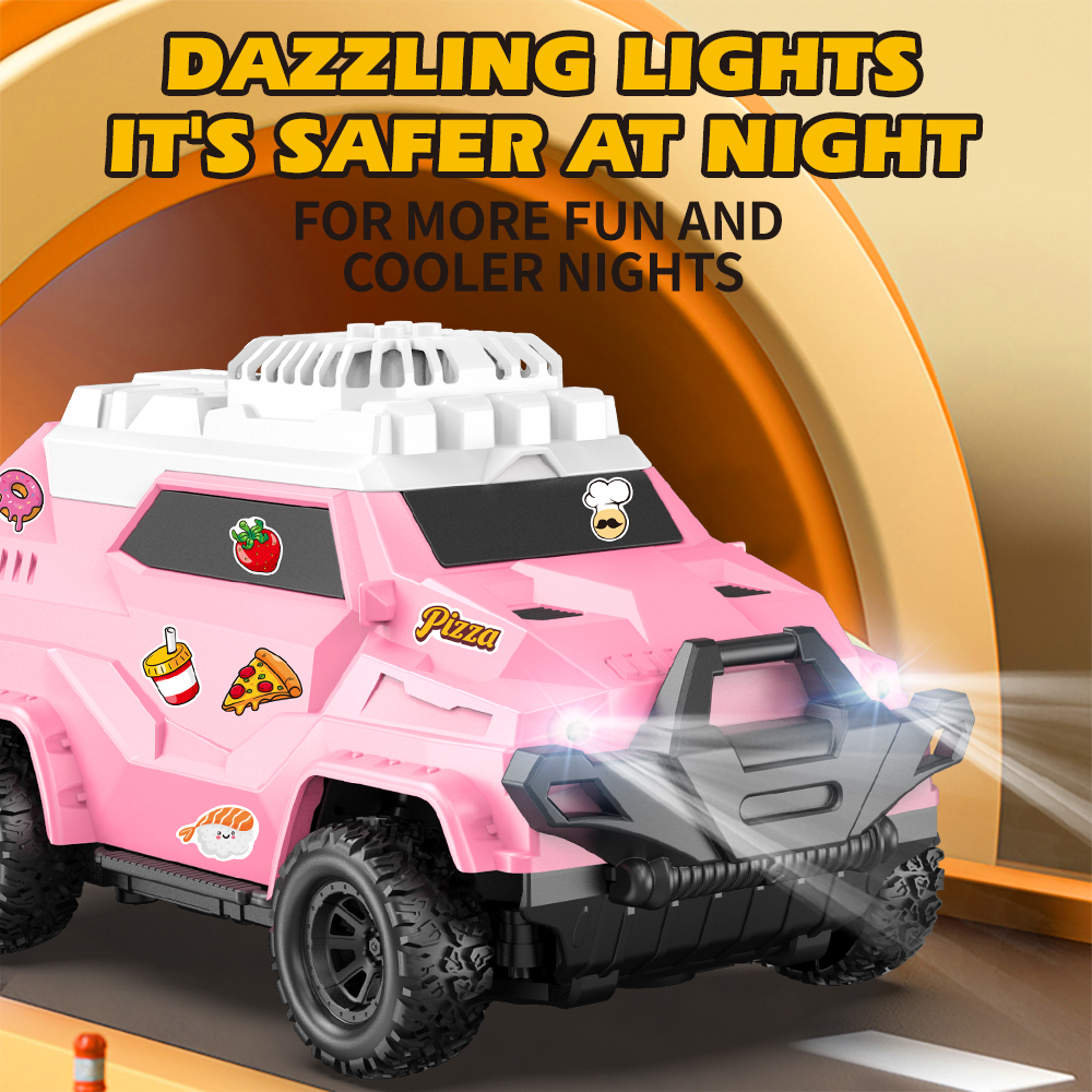 2.4G Rc Fan Car Diy Sticker Re - Rc Hobbyking Shop reseña y precio