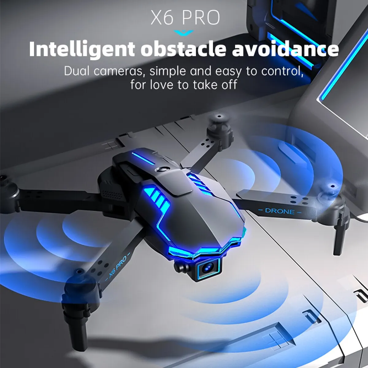 KBDFA X6 PRO Drone With Camera - Rc Hobby Wholesale reseña y precio
