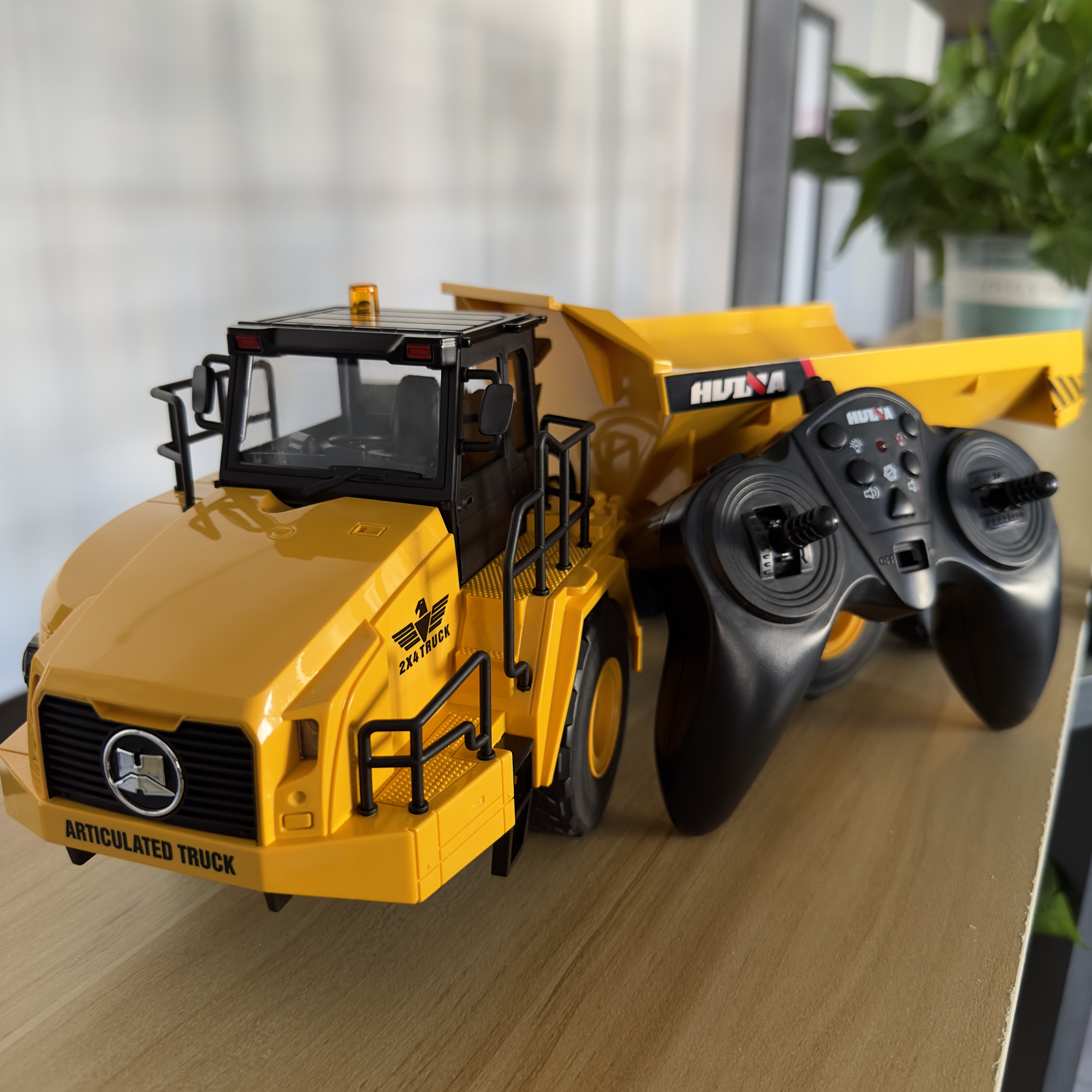 1/18 Rc Truck Dumper Huina 155 - Rc Hobby Excavator reseña y precio