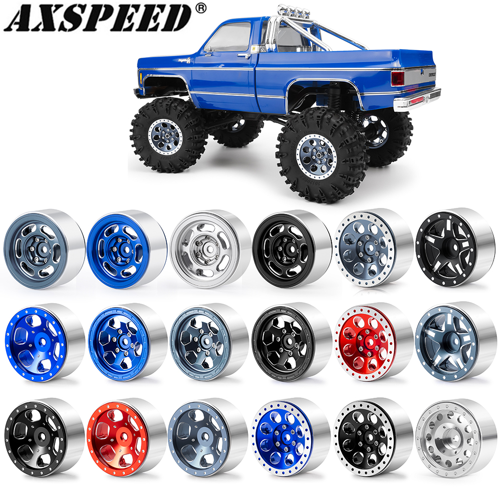 AXSPEED 4PCS CNC Aluminium 1.3 - Wheel Rim Rc reseña y precio