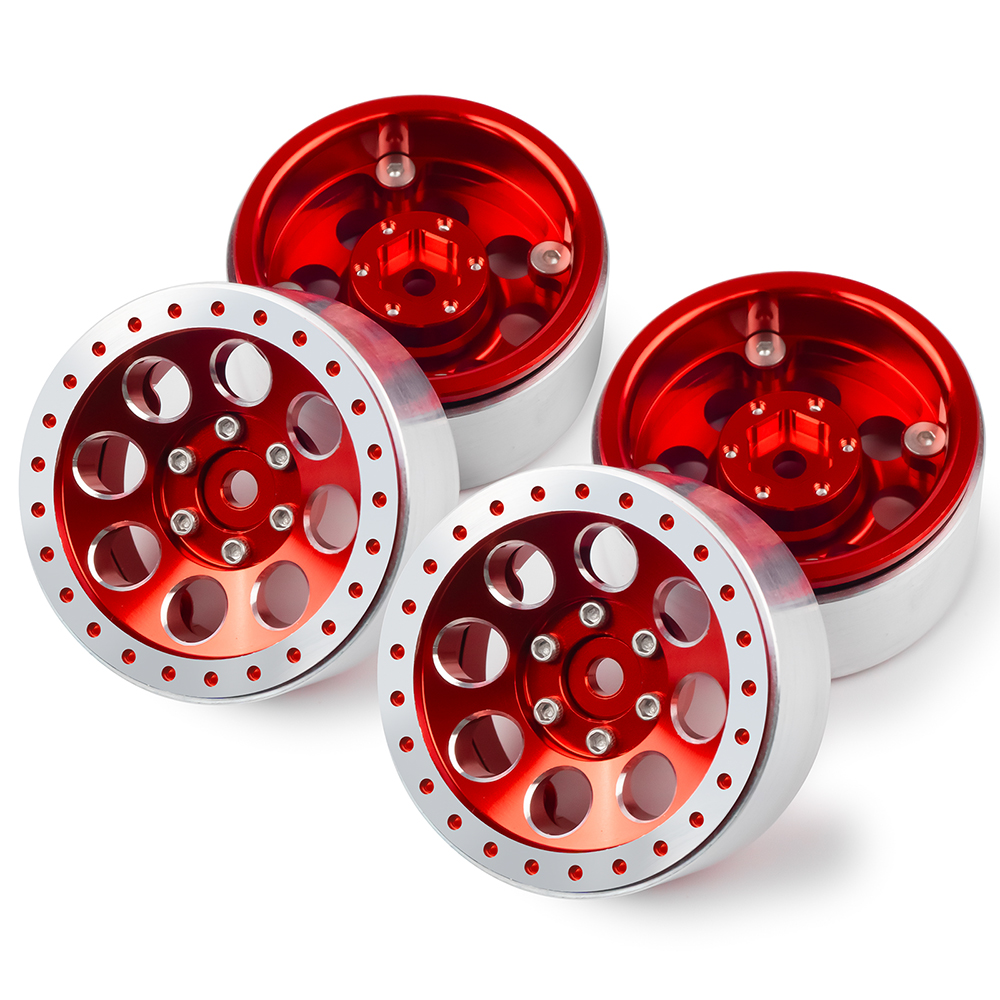 AXSPEED 4PCS CNC Aluminium 1.3 - Wheel Rim Rc reseña y precio