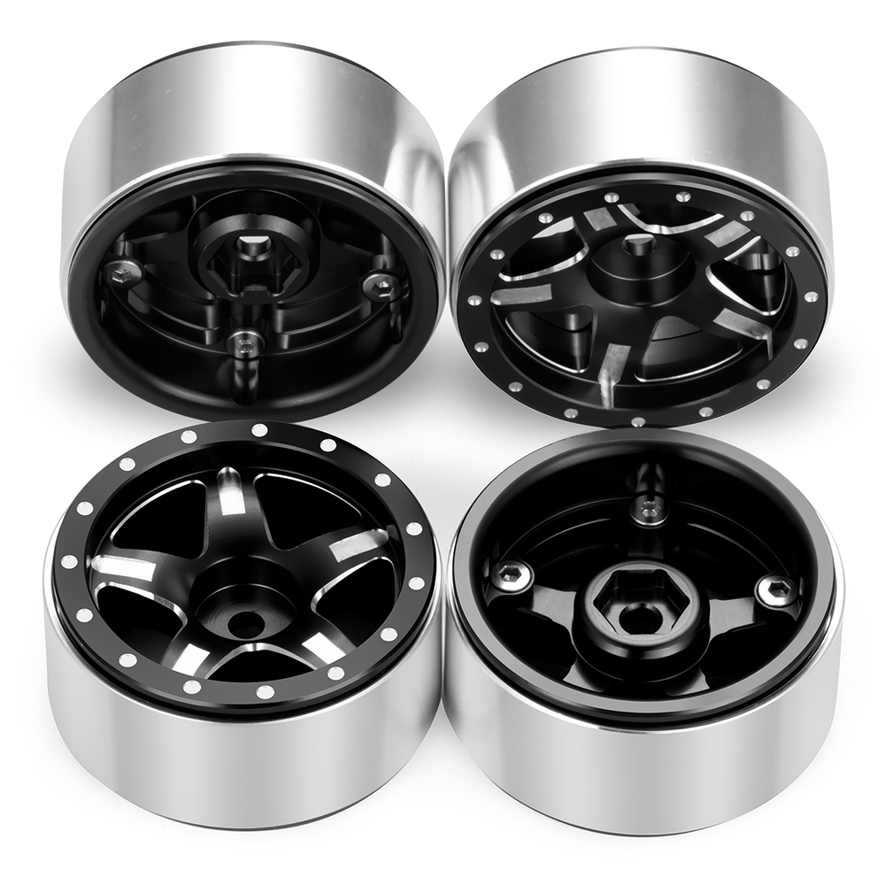 AXSPEED 4PCS CNC Aluminium 1.3 - Wheel Rim Rc reseña y precio