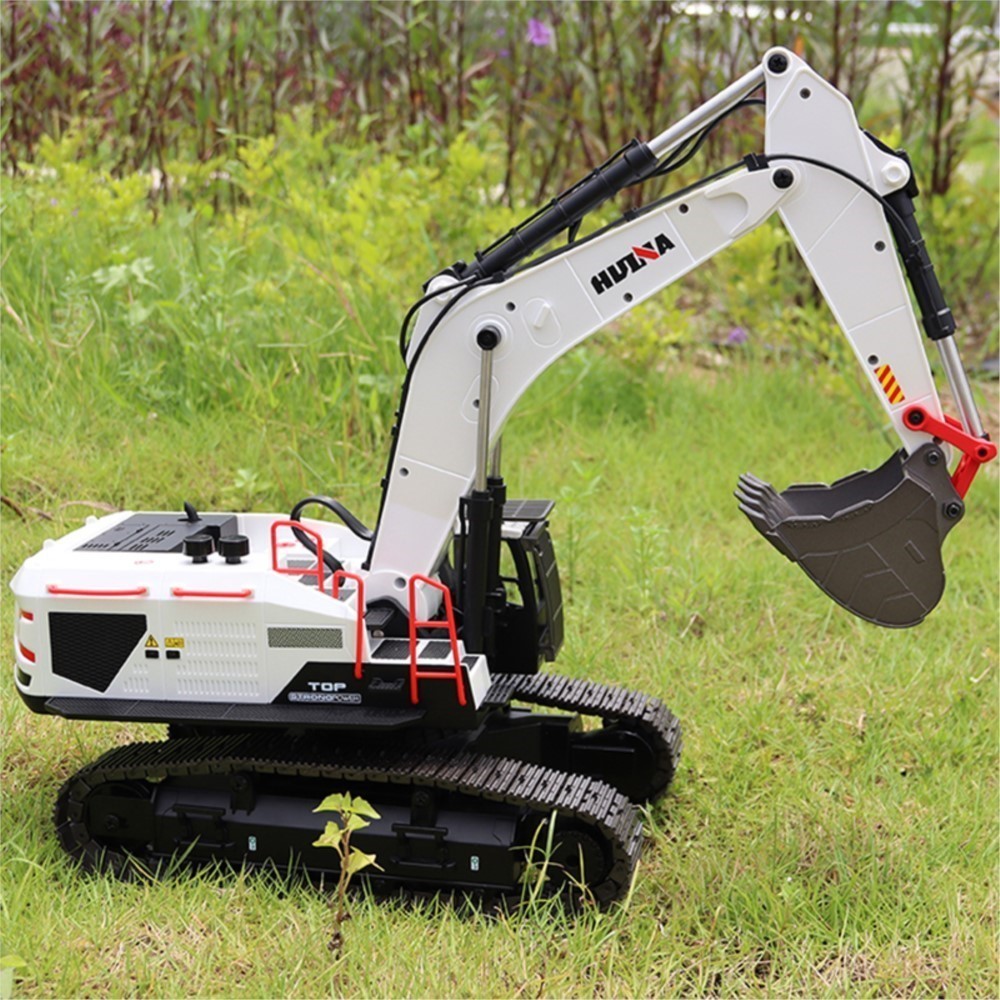 US Stock 1/14 HUINA RC Metal E - Rc Hobby Excavator reseña y precio