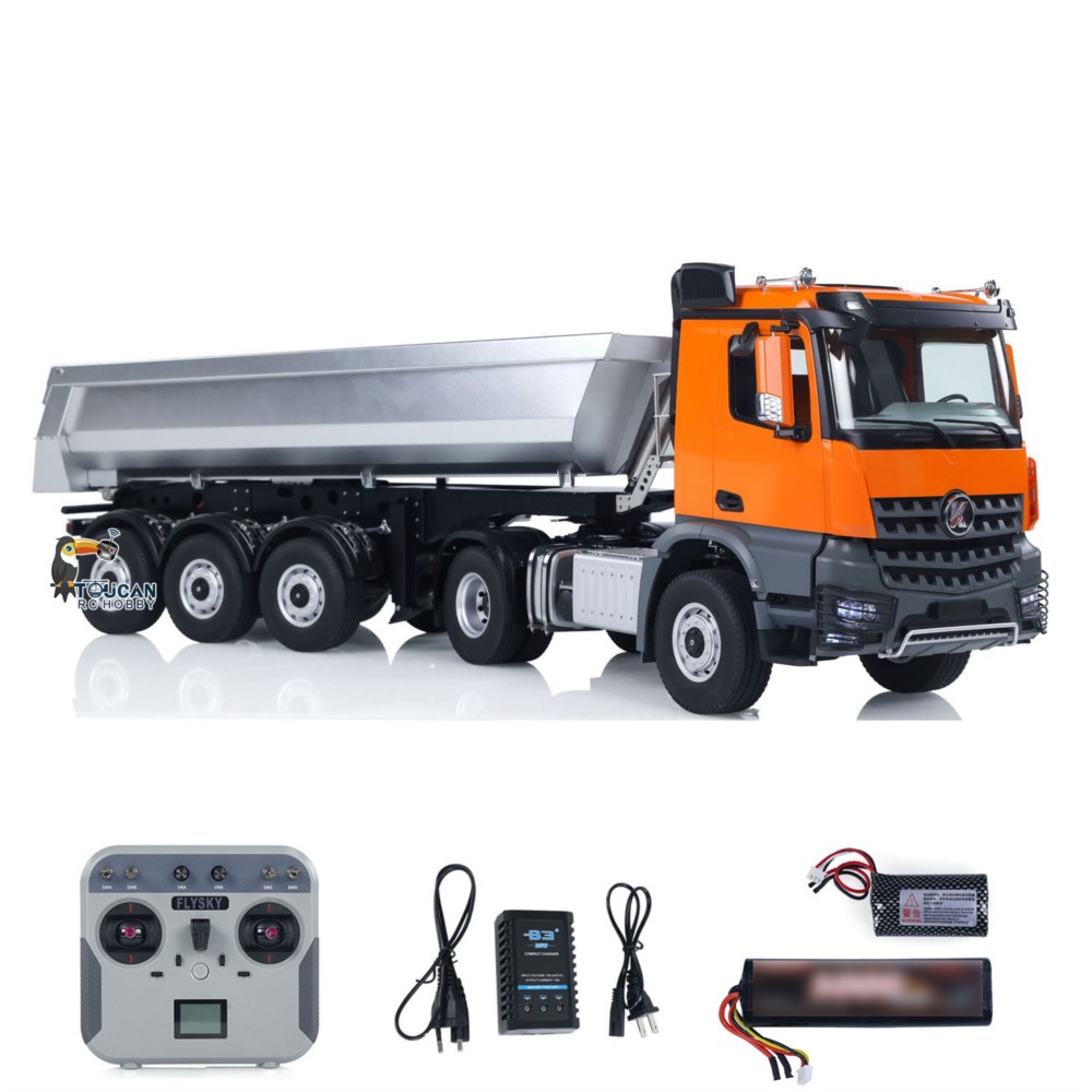 RTR Kabolite 1/14 5801 RC Trac - Rc Hobby Dump Truck reseña y precio