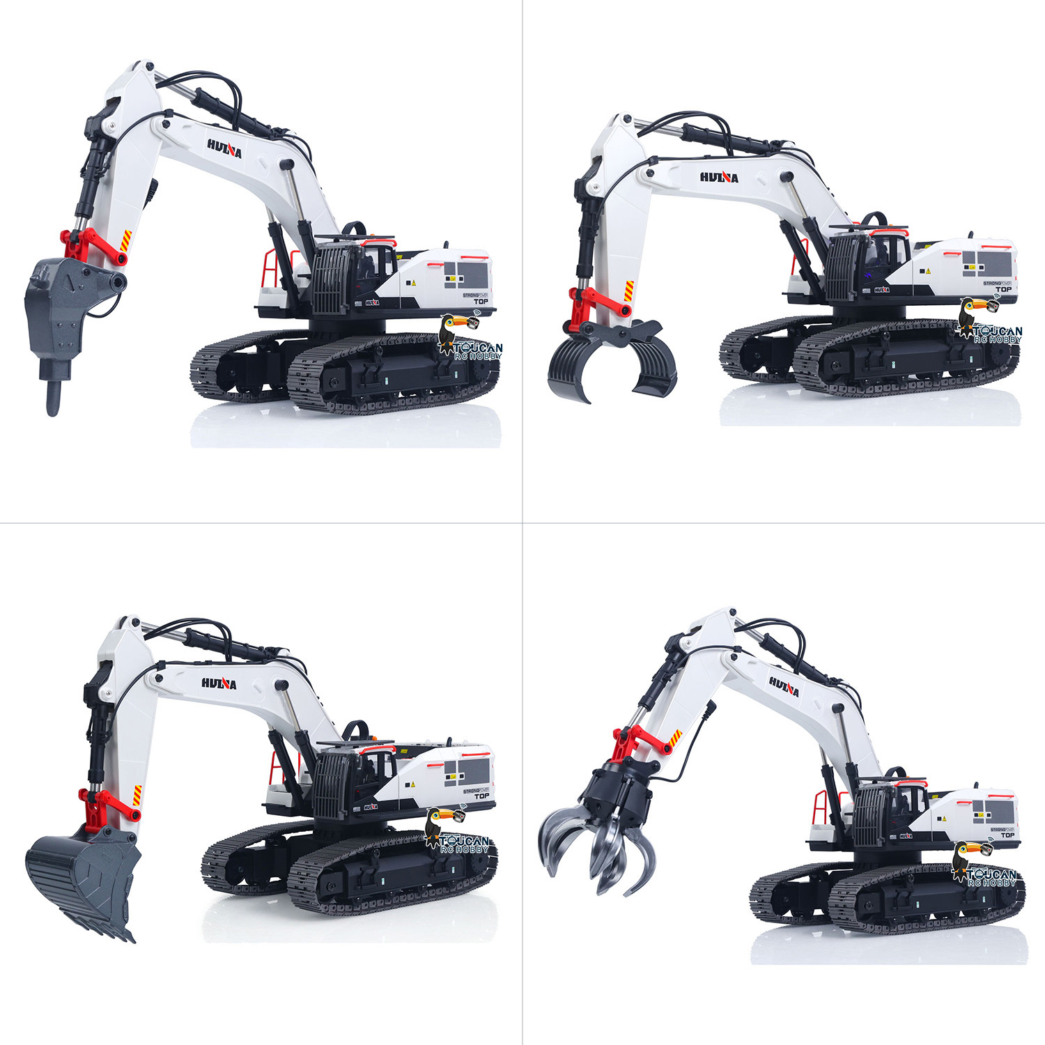 HUINA 1/14 Metal RC Excavator  - Rc Hobby Excavator reseña y precio