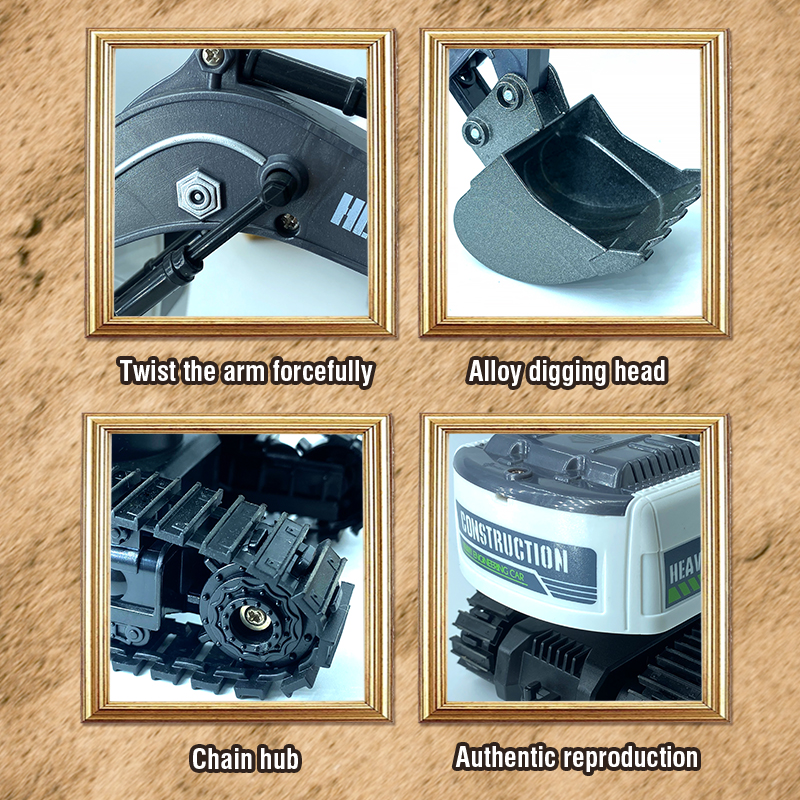 11Ch Alloy Rc Excavator 1:24 R - Rc Hobbyking Shop reseña y precio