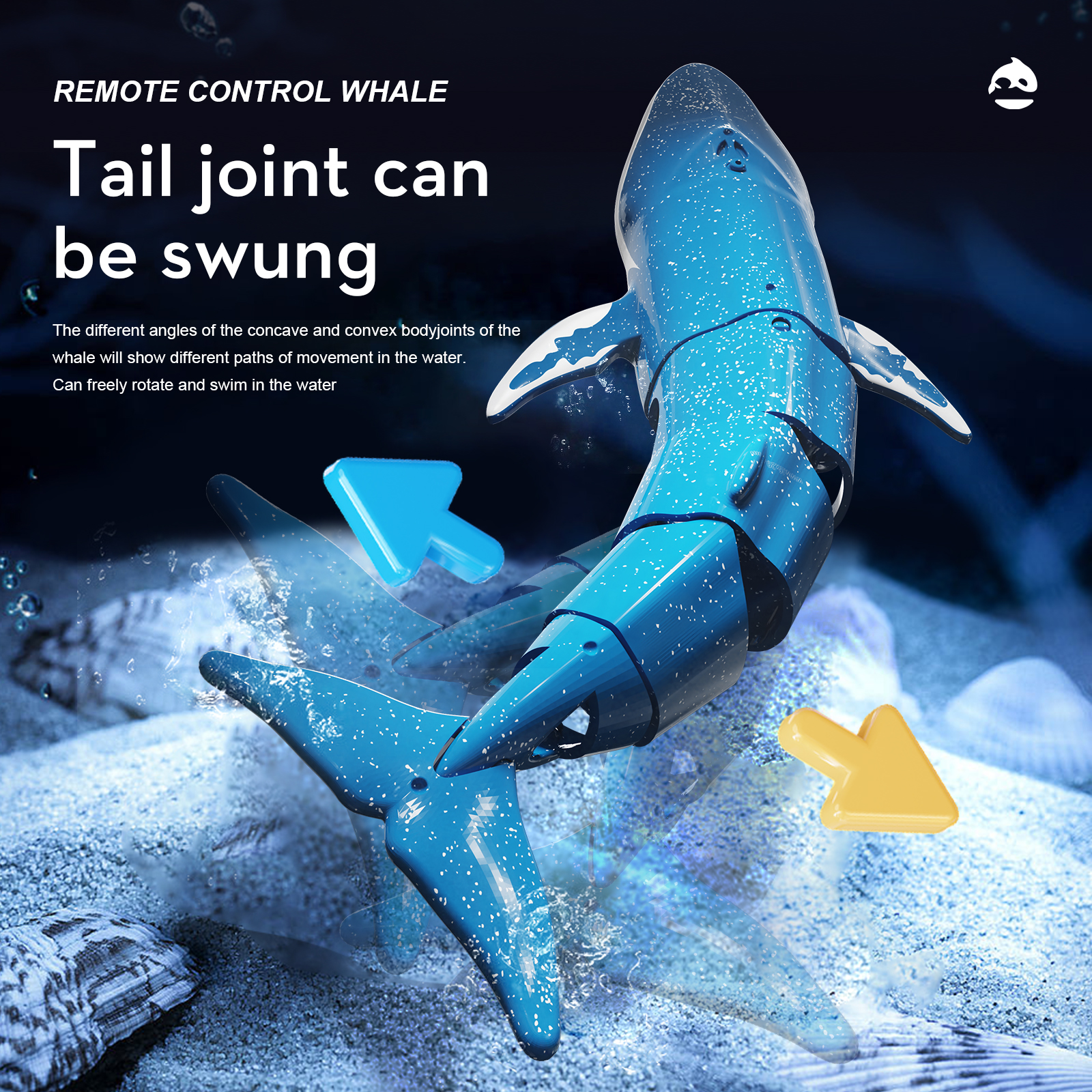 RC submarine Underwater Whales - Rc Submarine Water reseña y precio