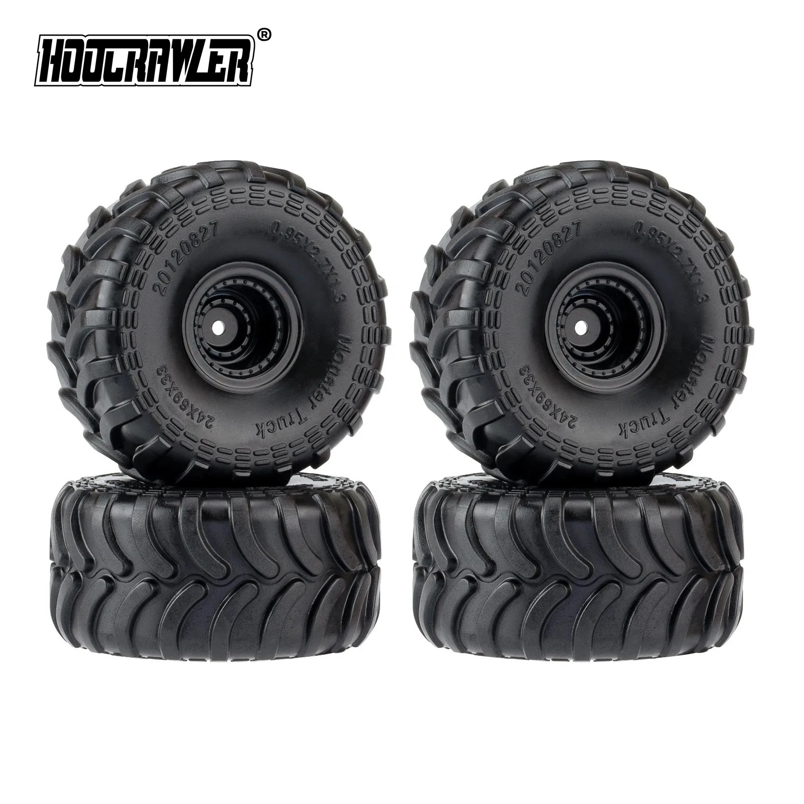 4pcs Monster Truck Tires with  - Wheel Rim Rc reseña y precio
