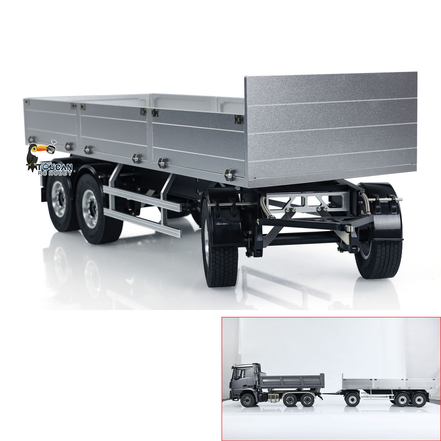 Degree 1/14 Metal 3 Axles Full - Rc Hobby Dump Truck reseña y precio