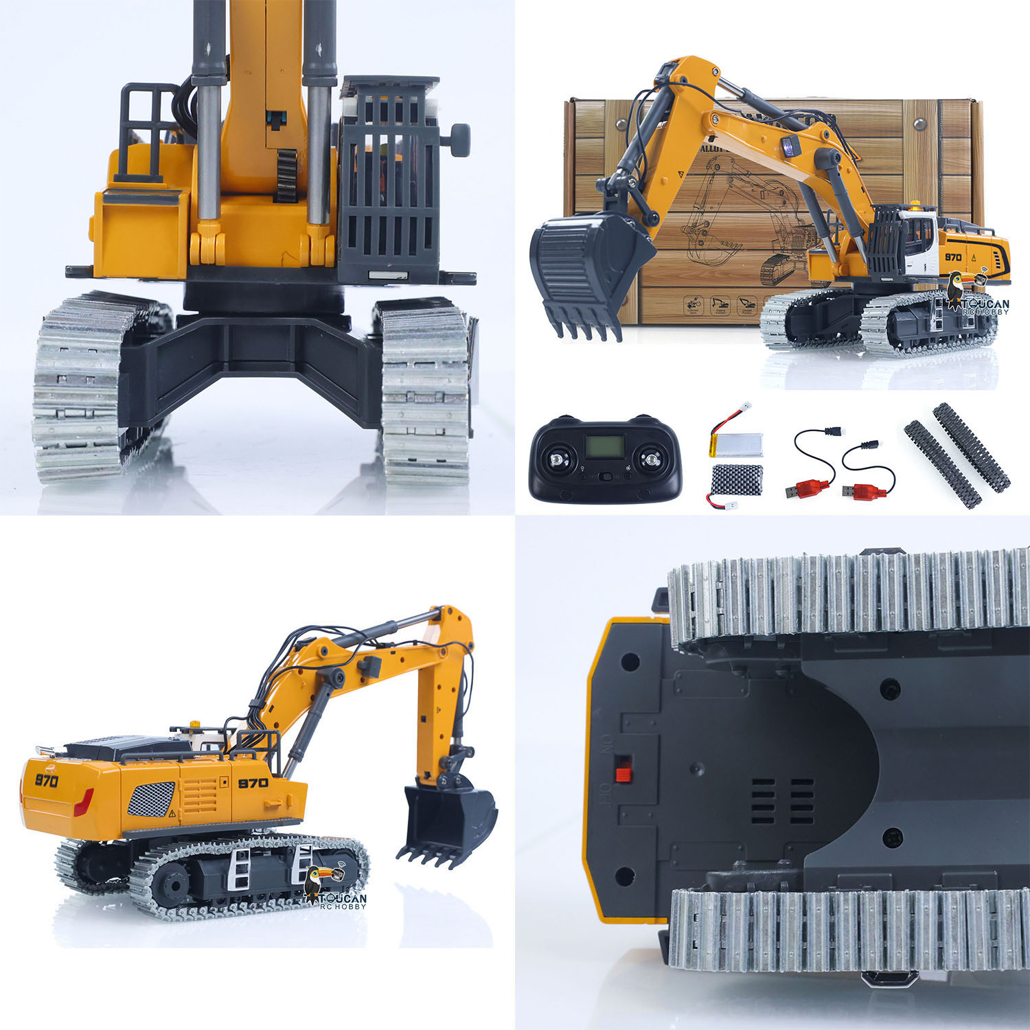 Gift Mini 1/50 Updated RTR 970 - Rc Hobby Excavator reseña y precio
