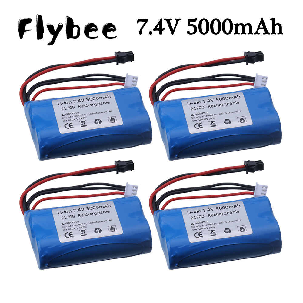 (SM Plug) 7.4V 5000mAH 21700 L - Rc Hobby Wholesale reseña y precio