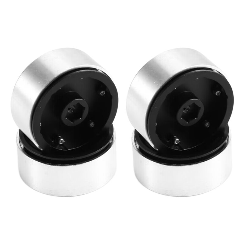 4Pcs Metal 1.3 Inch Beadlock W - Wheel Rim Rc reseña y precio