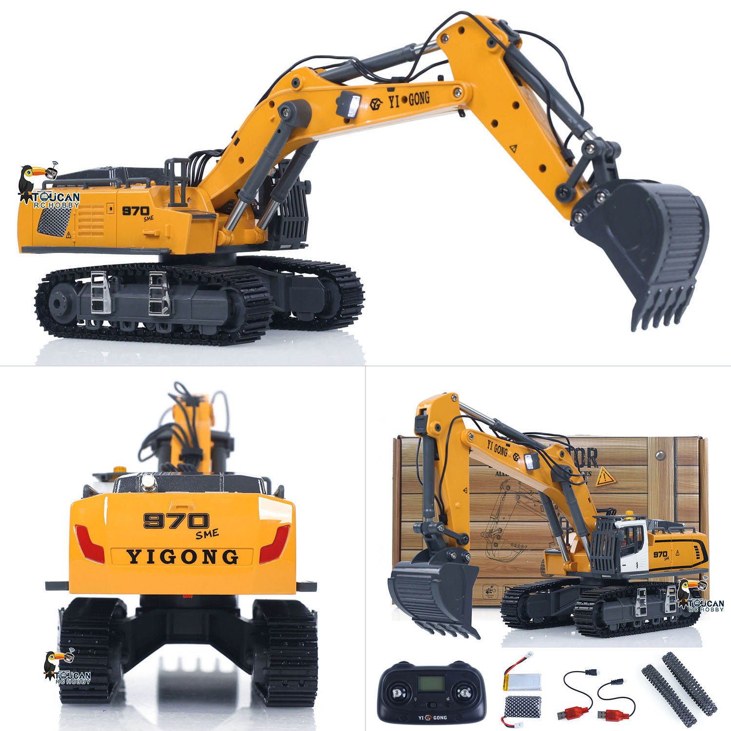 New Mini 1/50 CUT 970 RC Excav - Rc Hobby Dump Truck reseña y precio