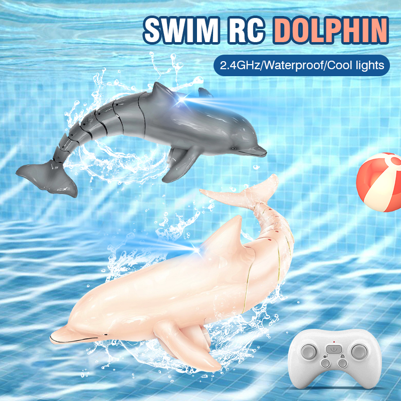 Rc Dolphin Whale Spray Water L - Rc Submarine Water reseña y precio