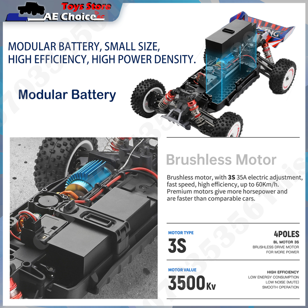 WLtoys 124008 1/12 V8 Brushles - Rc Hobby Dump Truck reseña y precio