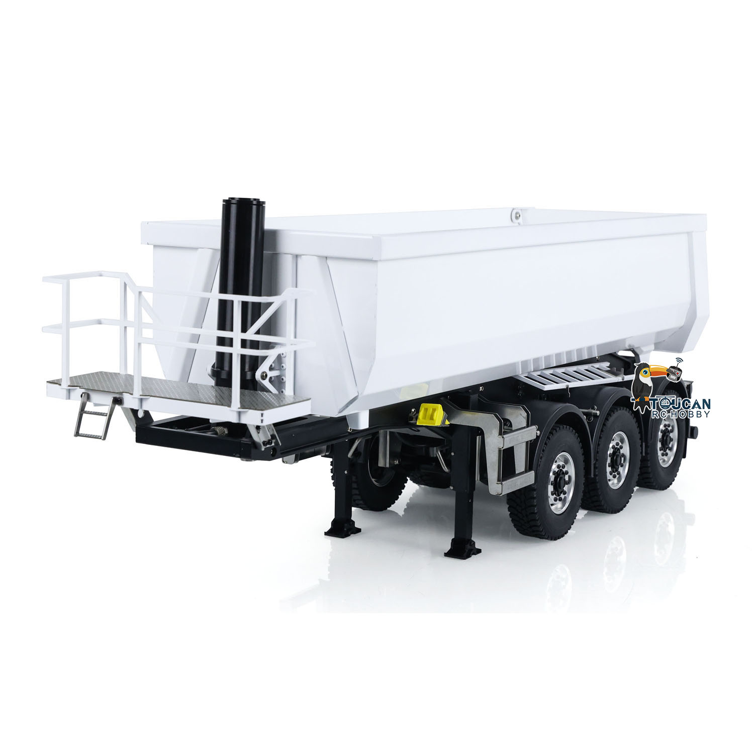 Toys 1/14 3 Axles Metal Hydrau - Rc Hobby Dump Truck reseña y precio