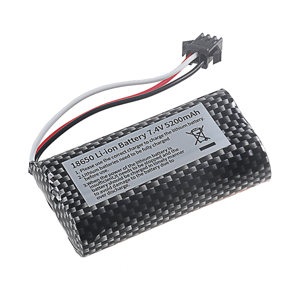 18650 Li-ion 7.4V 5200mAh Batt - Rc Hobby Vehicles reseña y precio