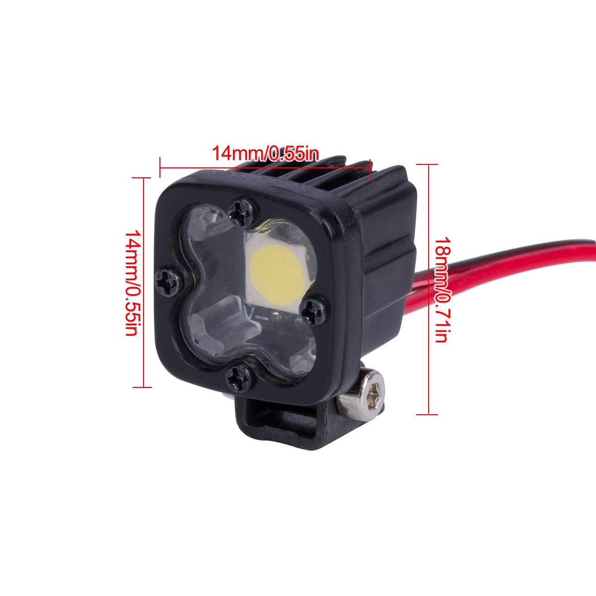 RC Car Square Bright LED Top L - Rc Hobby Horizon reseña y precio